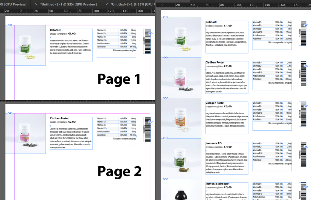 Difference between a “Single Record” document and a “Multiple Records” document