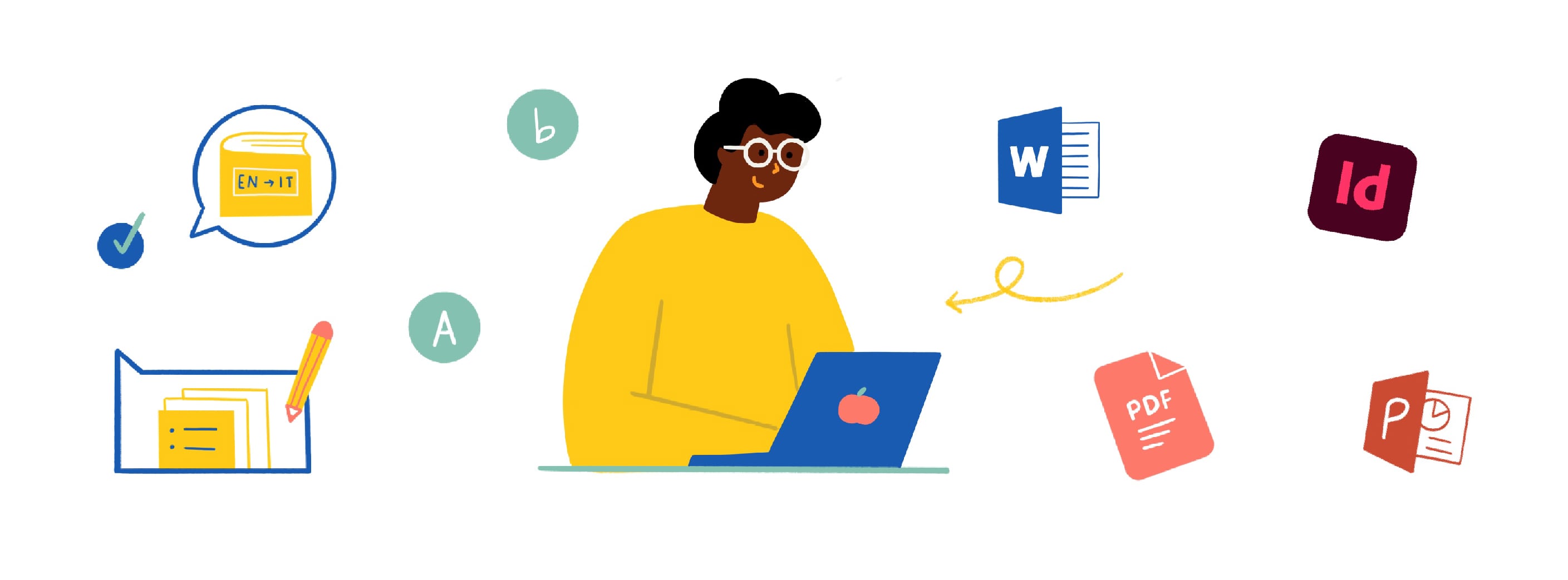 Translate versatile file formats with translation software