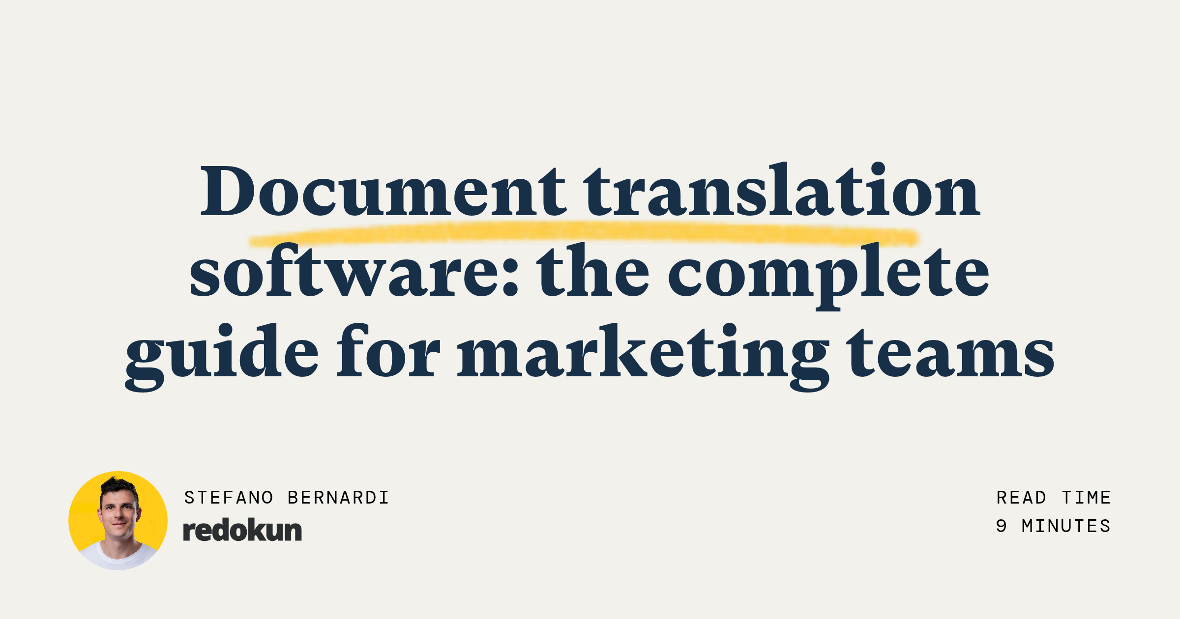 Translation software list